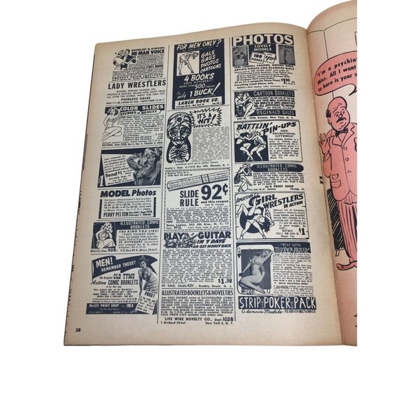 Vintage Beauty Parade "Four Lies About Blondes/Zing on A G-String" Magazine - Picture 14 of 16